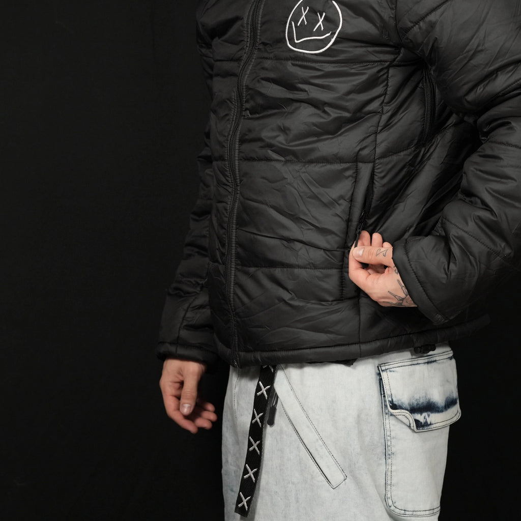 Numbskull Slacker Puffy Jacket - Black