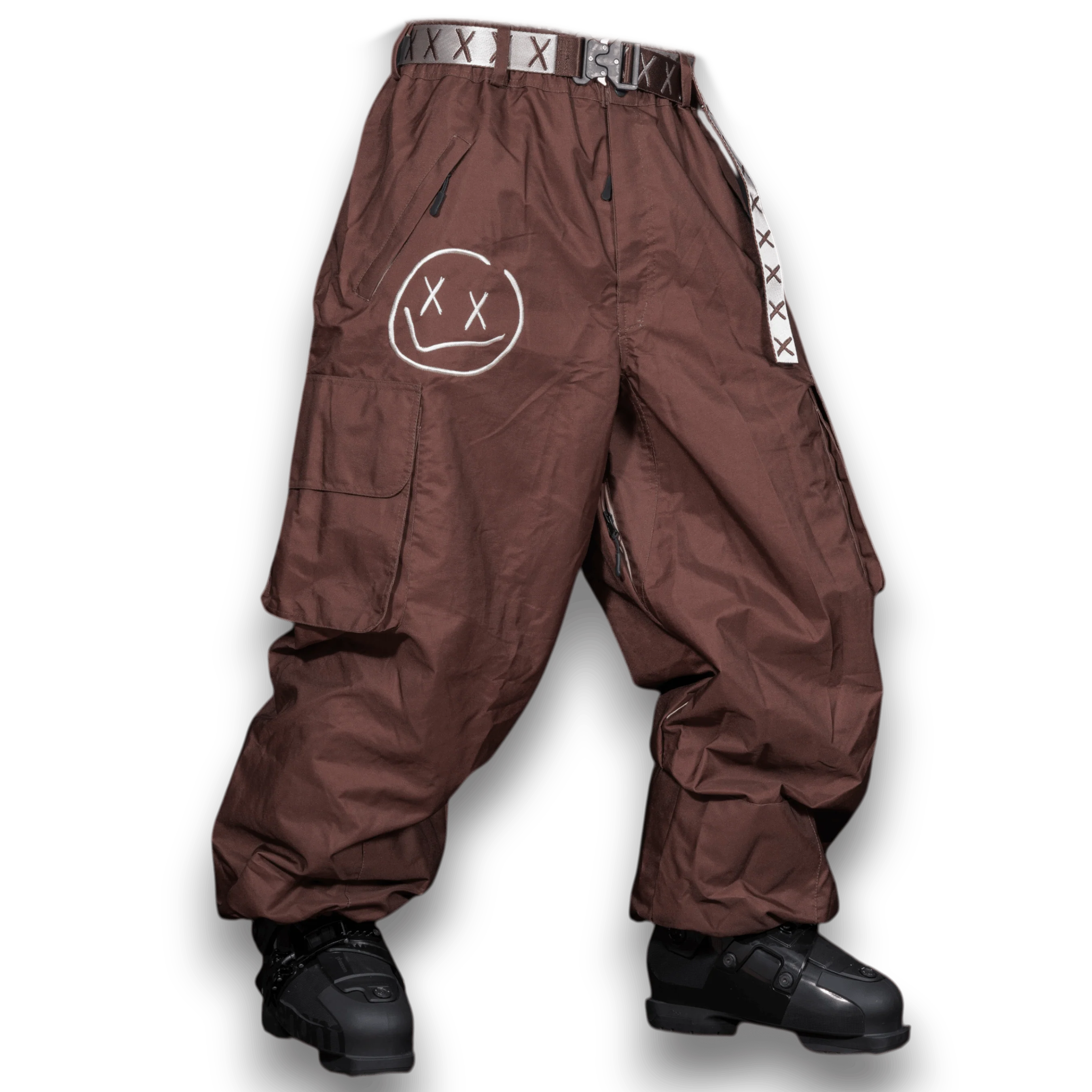 Numbskull Slacker Baggy Snow Pant 2.0 - Brown