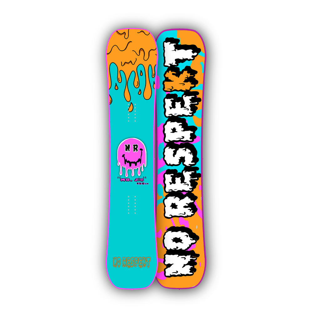 1. No Respekt Mr. JiB Snowboard